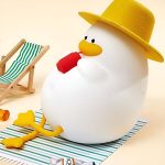 چراغ خواب سیلیکونی Happiness duck fun lamp - تصویر 3
