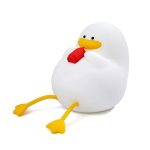 چراغ خواب سیلیکونی Happiness duck fun lamp - تصویر 2
